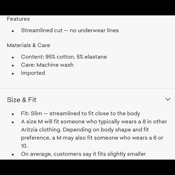 Sold out online🔥New Wilfred bodysuit - Picture 8 of 8